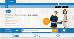 Desktop Screenshot of momox.de